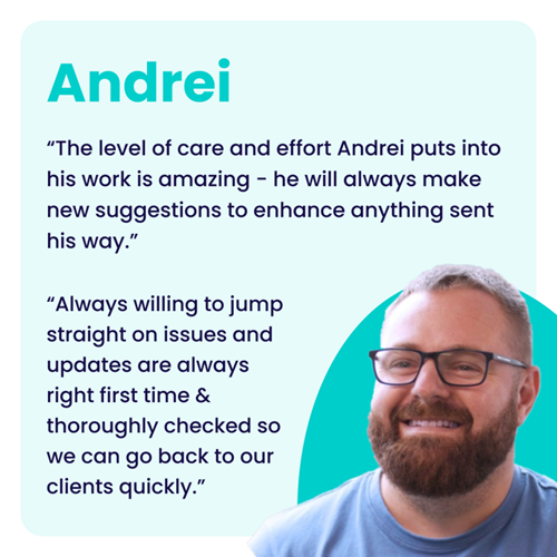 Andrei's feedback