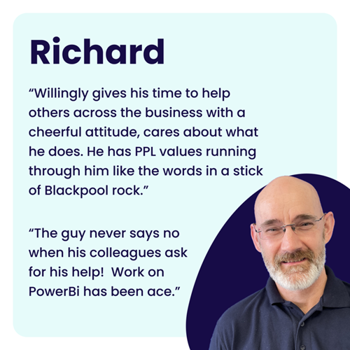 Richard's feedback